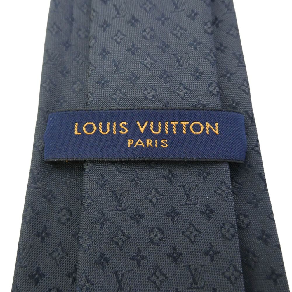 LOUIS VUITTON ルイ・ヴィトン M78763 モノグラム シルク ネクタイ