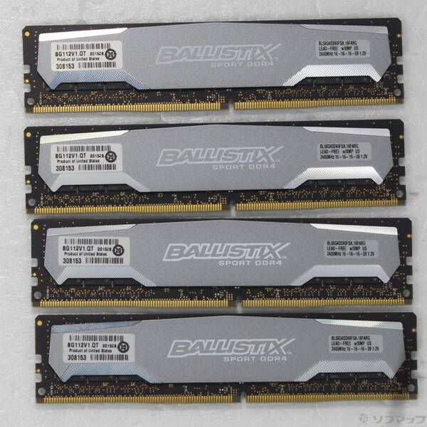 ソフマップ 〔中古品〕 288P PC4-19200 DDR4-2400 32GB 8GB×4枚組【262】