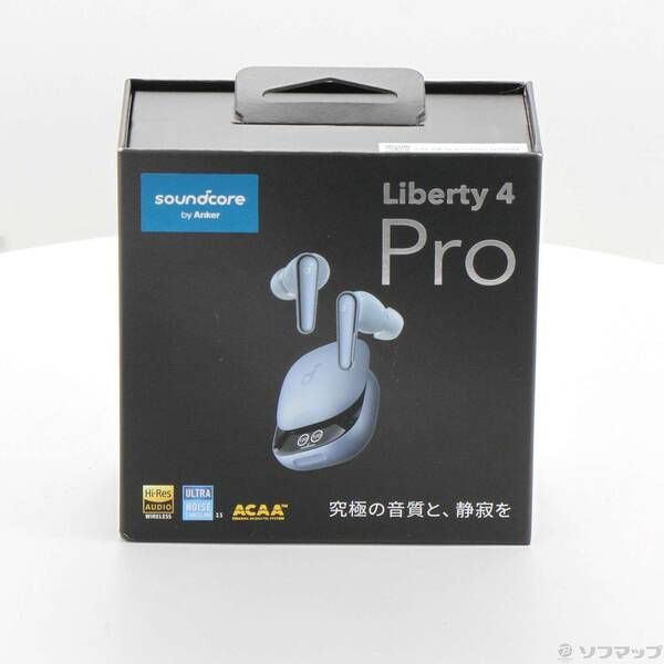 ソフマップ 〔未使用品〕 未使用品 Soundcore Liberty 4 Pro スカイブルー A3954N31【377】