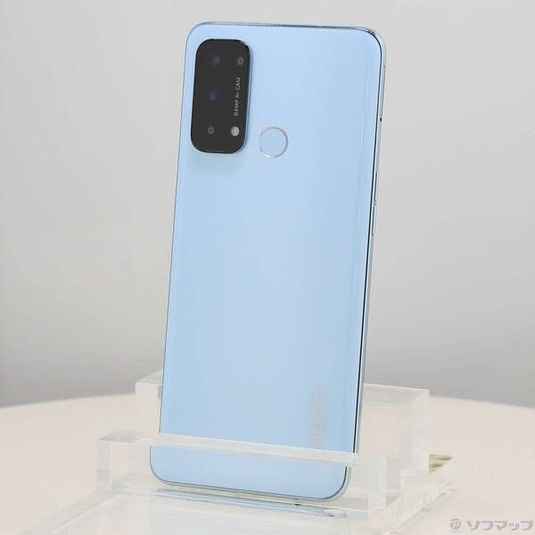 ソフマップ 〔中古品〕 Reno5 A 128GB アイスブルー A103OP Y!mobile SIMフリー【377】