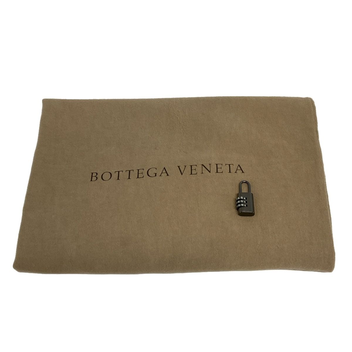 BOTTEGA VENETA(ボッテガヴェネタ) キャリーバッグ イントレチャート 166060 カーキ レザー