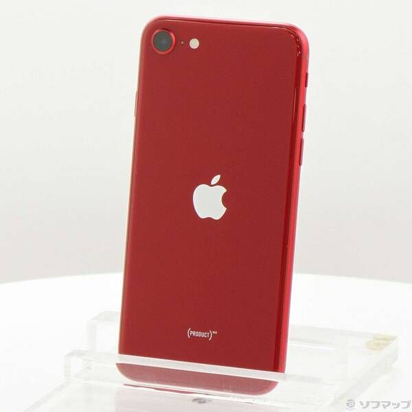 ソフマップ 〔中古品〕 iPhone SE 第3世代 128GB プロダクトレッド MMYH3J／A SIMフリー【377】