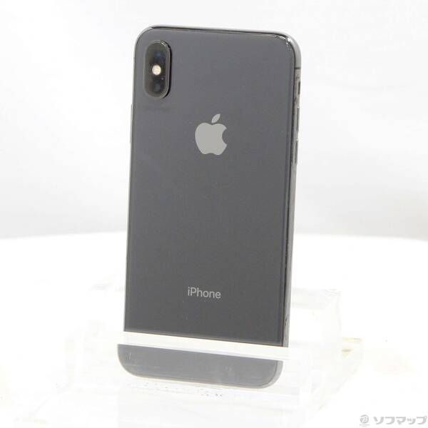 ソフマップ 〔中古品〕 iPhoneX 256GB スペースグレイ MQC12J／A SIMフリー【247】