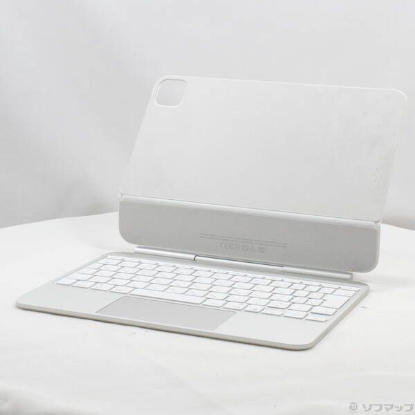 ソフマップ 〔中古品〕 11インチiPad Pro(M4)用 Magic Keyboard 日本語 ホワイト MWR03J／A【377】