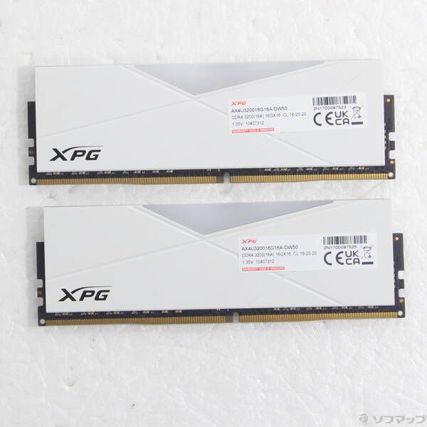 ソフマップ 〔中古品〕 XPG SPECTRIX D50 RGB DDR4-3200 16GB×2【344】