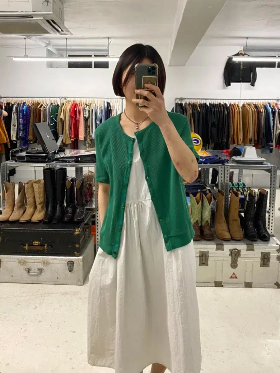 FREAK'S STORE ハーフカーディガン 半袖カーディガン
