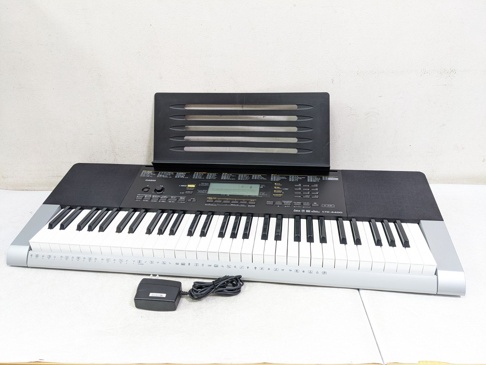 CASIO CTK-4400 2017年製 電子ピアノ 電子キーボード 61鍵 - メルカリ