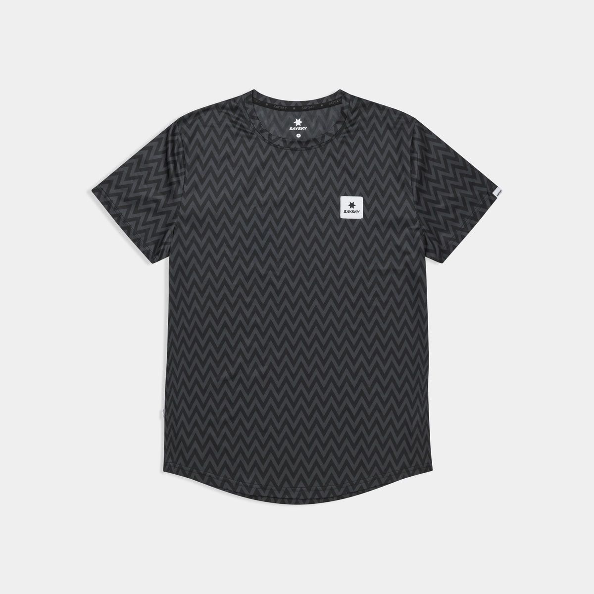 SAYSKY セイスカイ Zig Zag Combat Tシャツ Blackzigzag