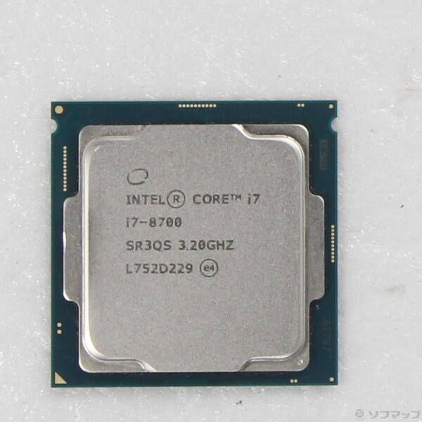 ソフマップ 〔中古品〕 Core i7 8700 〔3.2GHz／LGA 1151〕【262】
