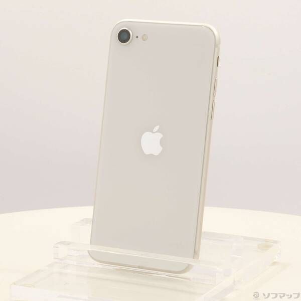 ソフマップ 〔中古品〕 iPhone SE 第3世代 64GB スターライト MMYD3J／A SIMフリー【258】