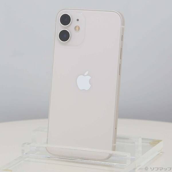 ソフマップ 〔中古品〕 iPhone12 mini 128GB ホワイト MGDM3J/A SIMフリー【349】