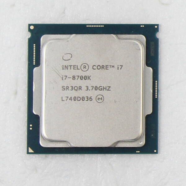 ソフマップ 〔中古品〕 Core i7 8700K 〔3.7GHz/LGA 1151〕【344】