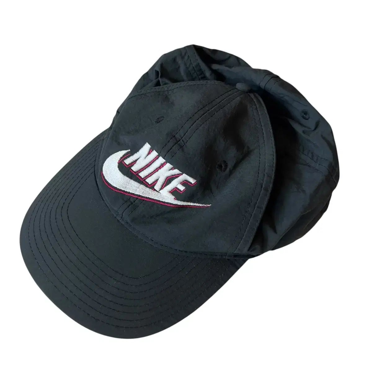 ヴィンテージ 90s NIKE ビックロゴ ナイロン キャップ