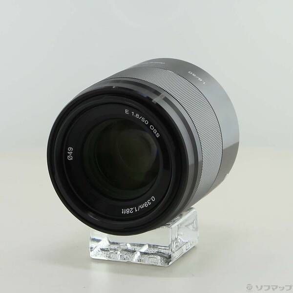 ソフマップ 〔中古品〕 E 50mm F1.8 OSS ブラック (SEL50F18B) (Eレンズ)【262】
