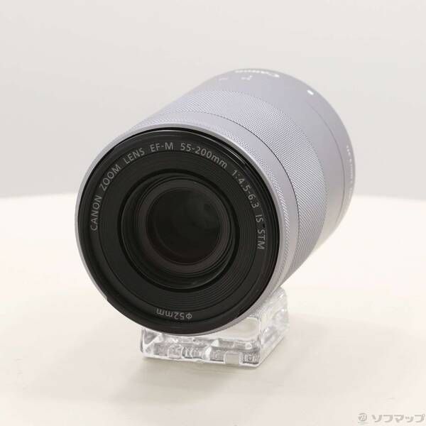 ソフマップ 〔中古品〕 EF-M55-200MM F4.5-6.3 IS STM シルバー【352】