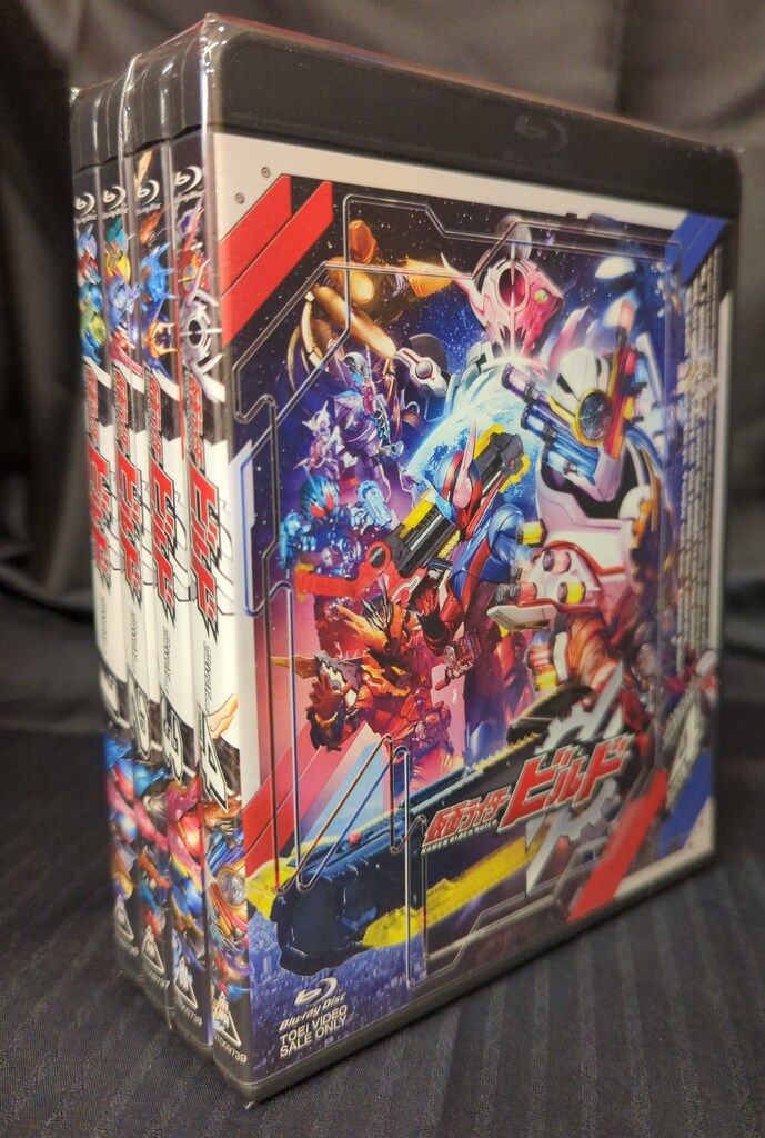 特撮Blu-ray 通常)仮面ライダービルド Blu-ray COLLECTION 全4巻 セット