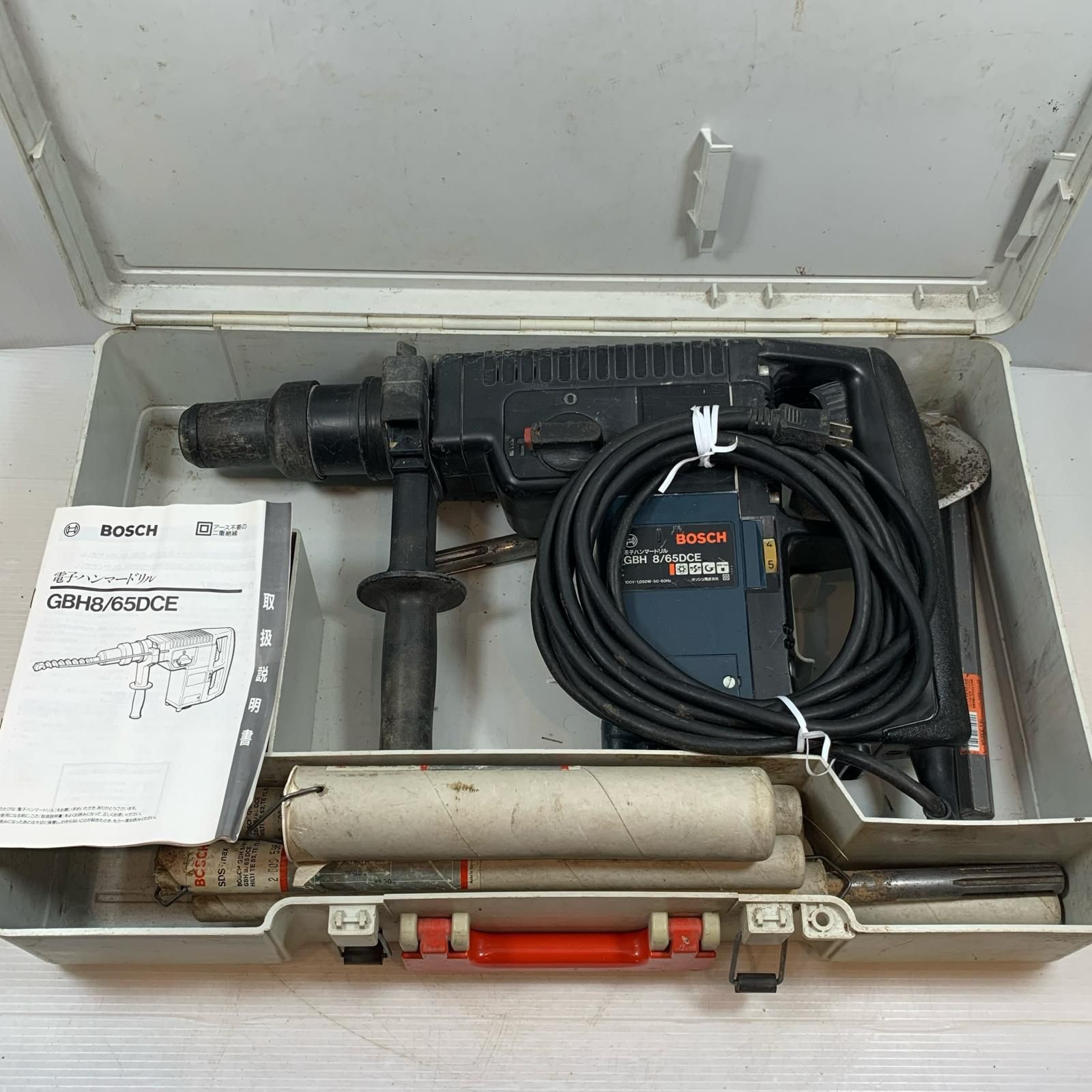 BOSCH ボッシュ 締め付け工具 ハンマドリル コード式 100v 26200342 GBH8/65DCE グリーン