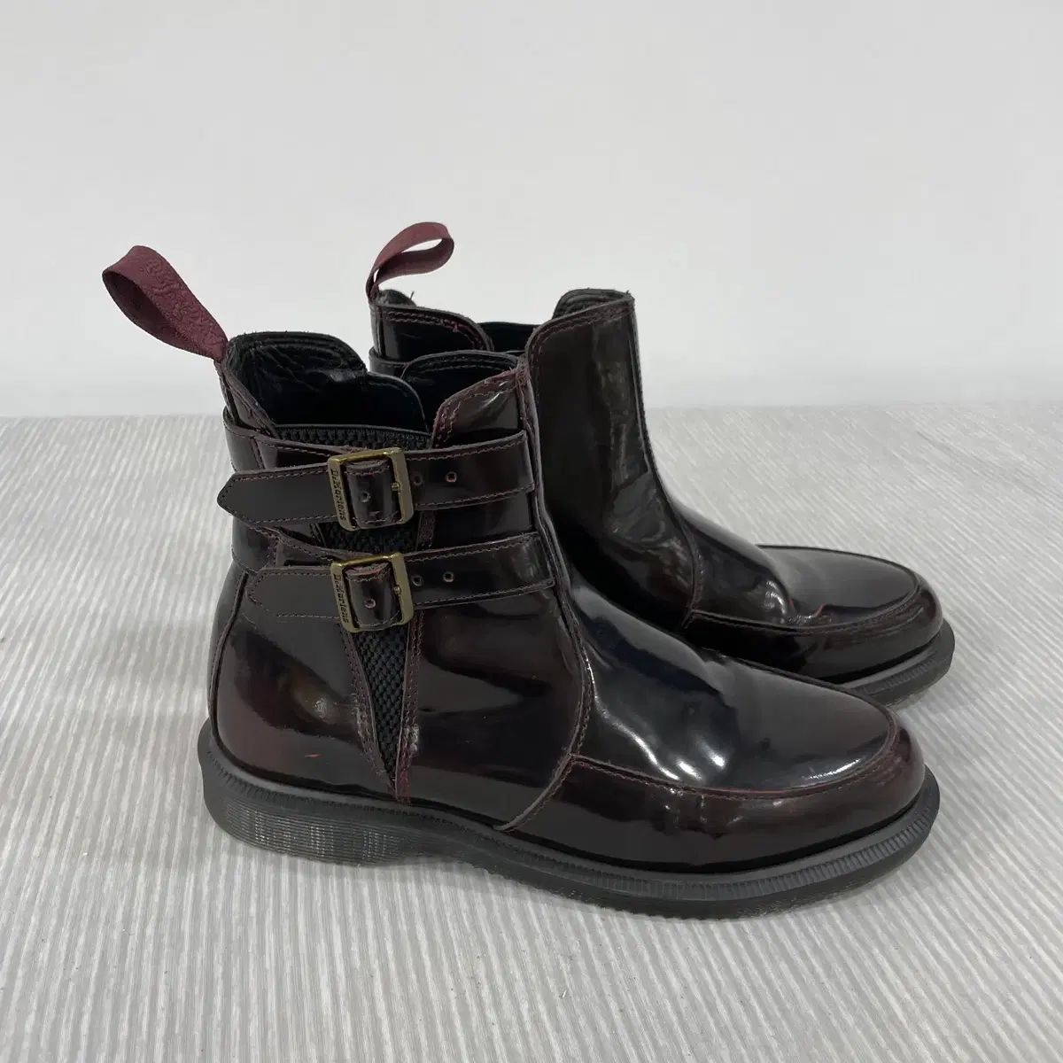 DR. MARTENS ドクターマーチン フローラ2 バックル チェルシー ブーツ uk5