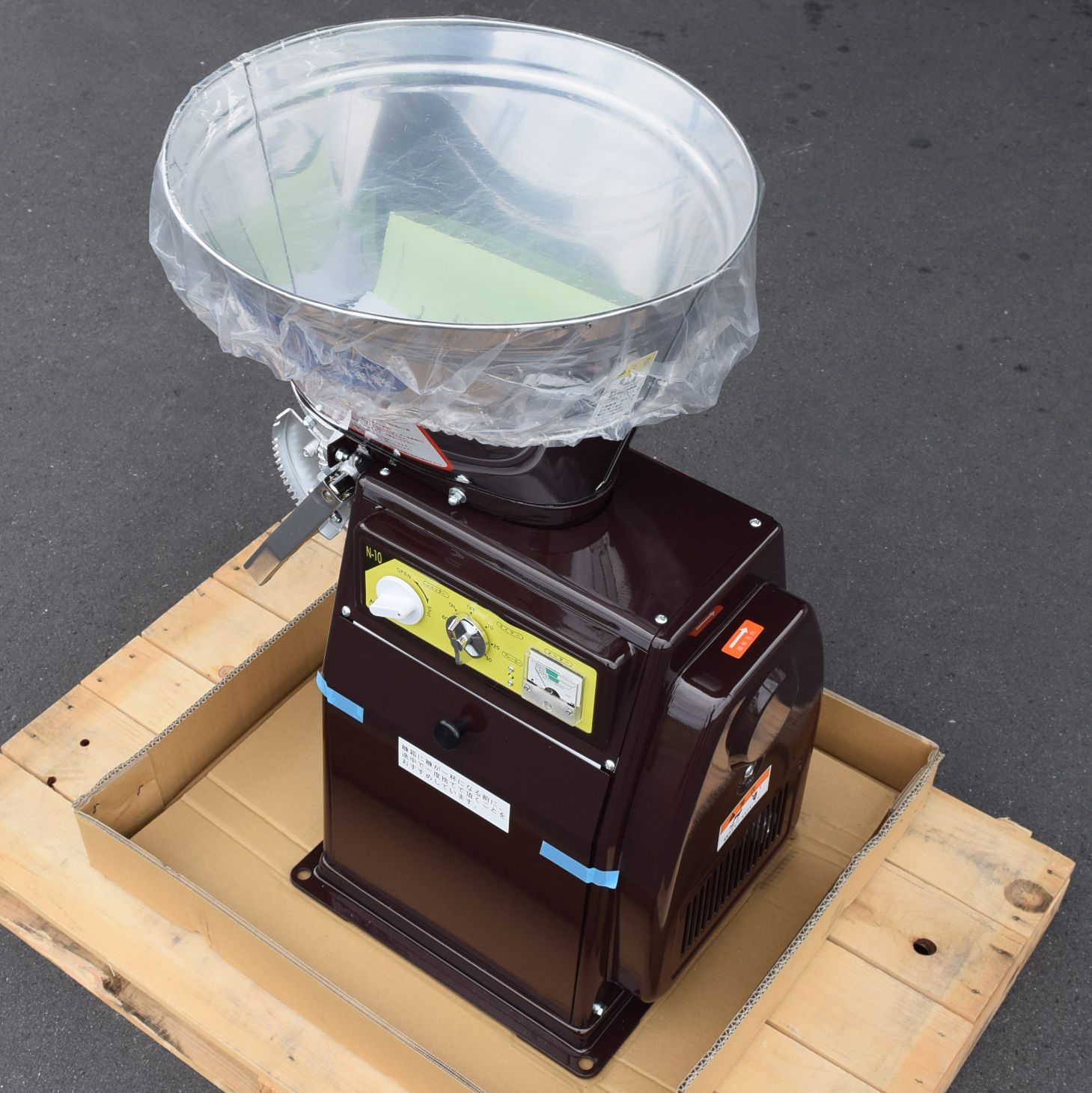 ながら 循環式精米機 N-10DX 10kg 籾・玄米両用 小型 新品未使用】循環式精米機 N-10DX｜玄米・籾両用｜10kgタイプ｜単相