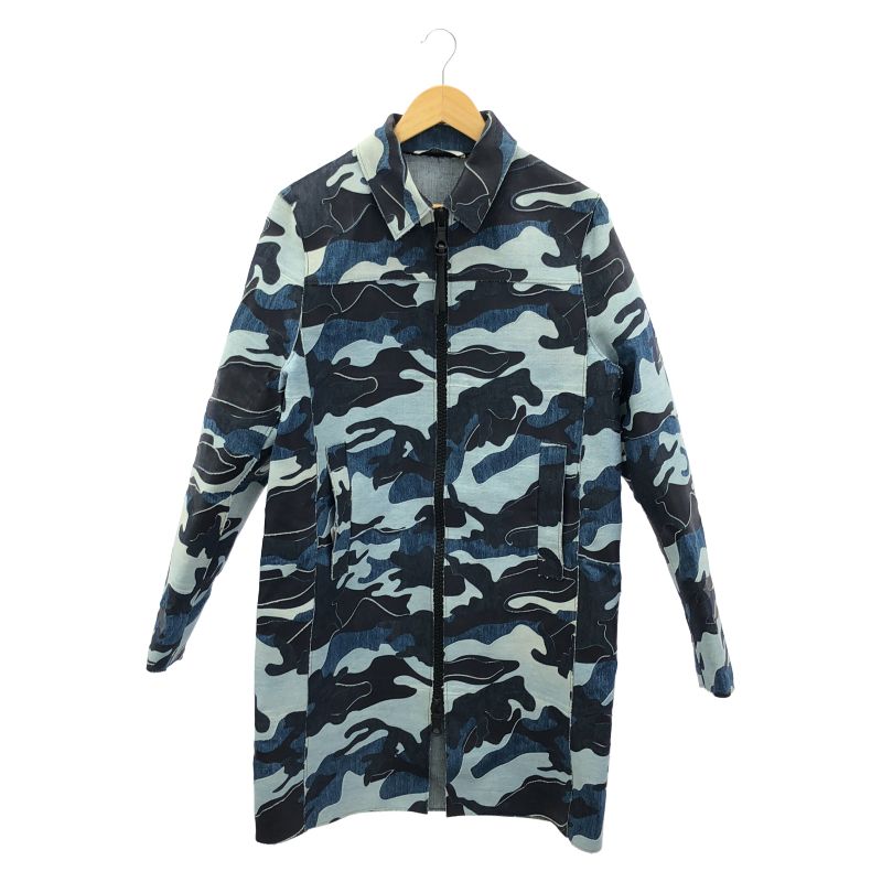 【中古】VALENTINO GARAVANI 19AW 迷彩柄ポンディグコート サイズ44 ヴァレンティノガラヴァーニ[24]