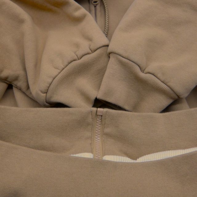 SUPREME 25aw REVERSIBLE WORK ZIP UP HOODED SWEATSHIRT BEIGE サイズ