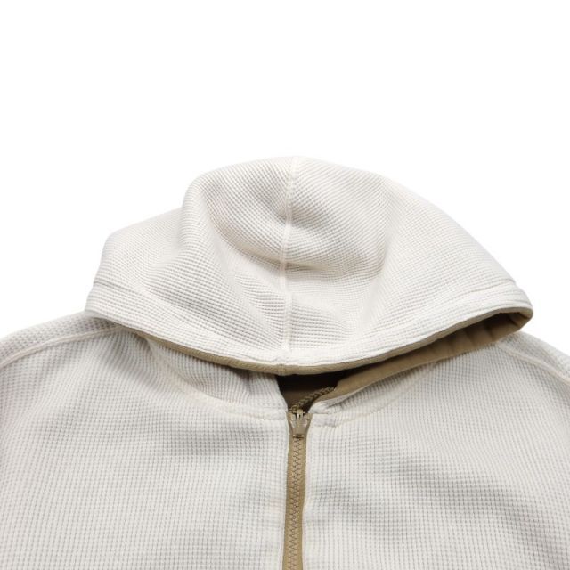 Supreme リバーシブル ベージュパーカー SUPREME 25aw REVERSIBLE WORK ZIP UP HOODED SWEATSHIRT BEIGE サイズ