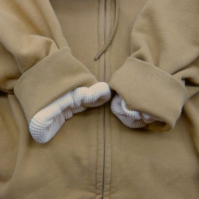 SUPREME 25aw REVERSIBLE WORK ZIP UP HOODED SWEATSHIRT BEIGE サイズ