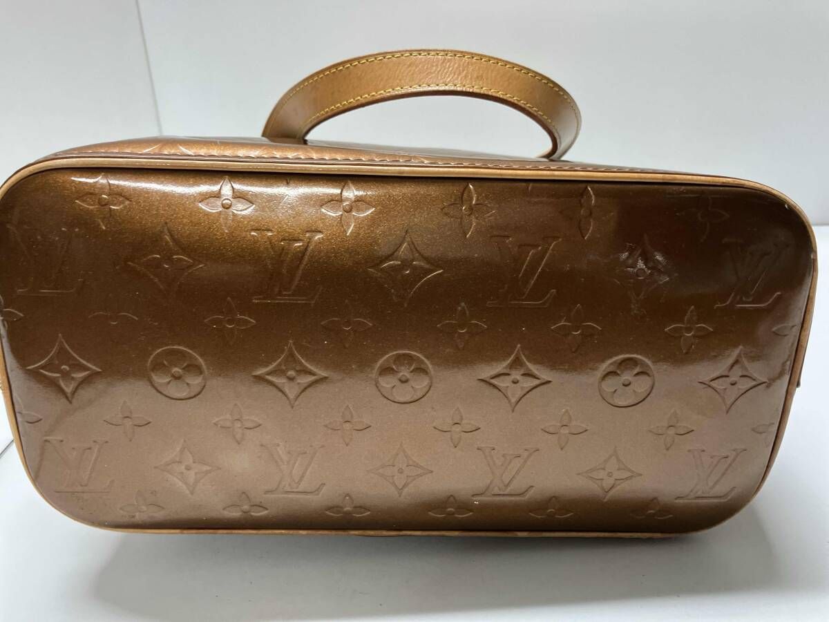 LOUIS VUITTON ヴェルニ LM0080 ヒューストン ハンドバッグ M91122