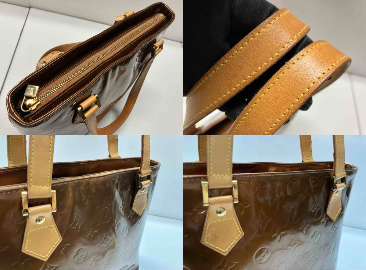 LOUIS VUITTON ヴェルニ LM0080 ヒューストン ハンドバッグ M91122