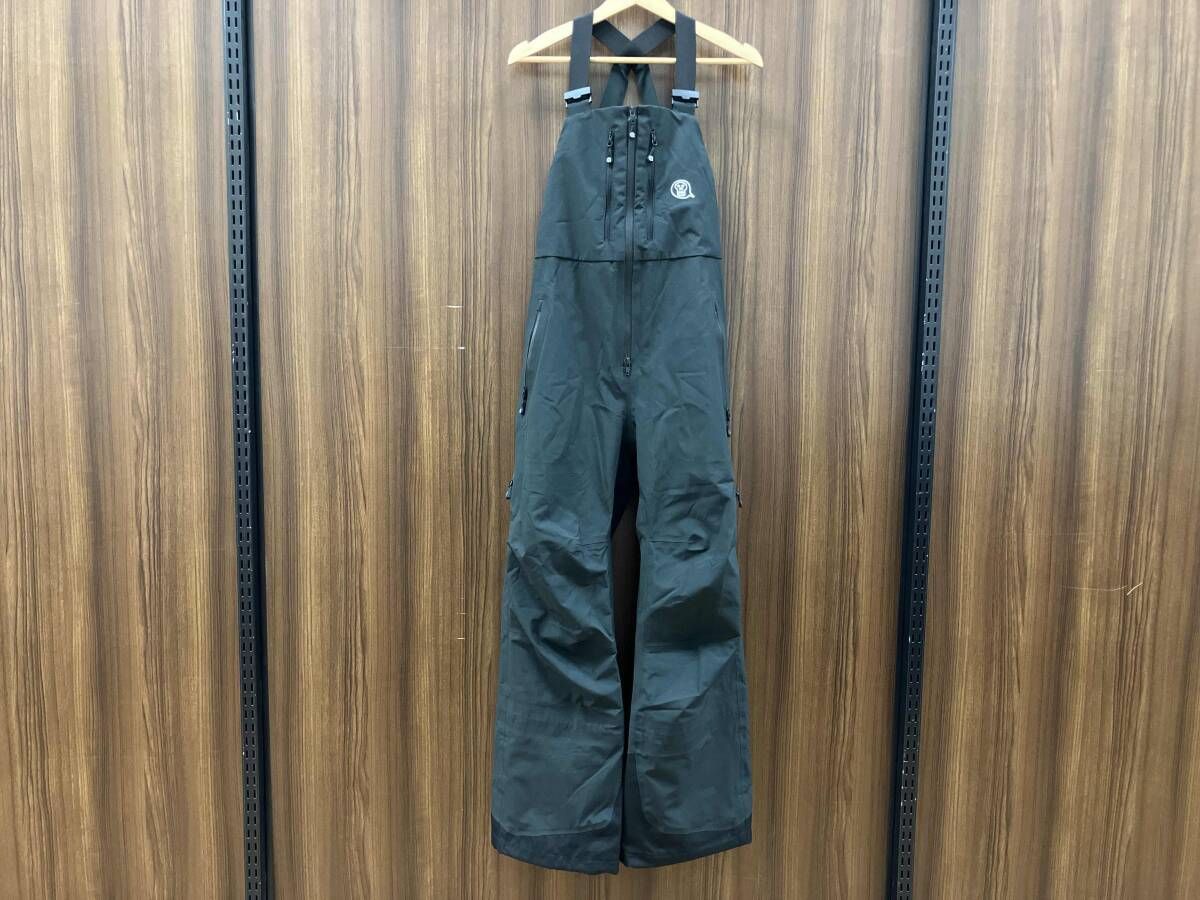 アンファッジ スノーボードウェア　ビブパン　Lサイズ　Unfudge ウェスト96cm ヒップ108cm 股下75cm 重さ807g 右膝下擦れ、汚れあり