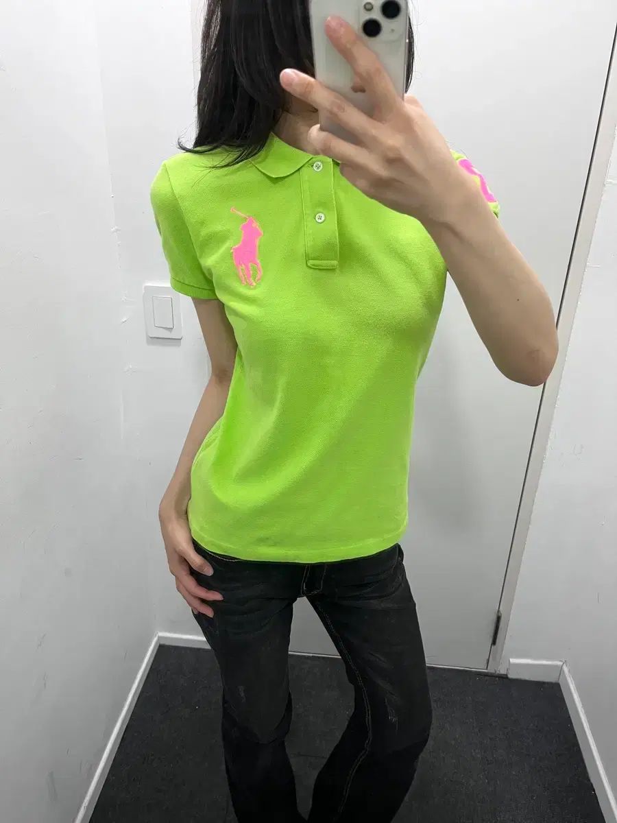 ポロ BIGポニー ピンク ライトグリーン 緑 半袖 Tシャツ 7,090円