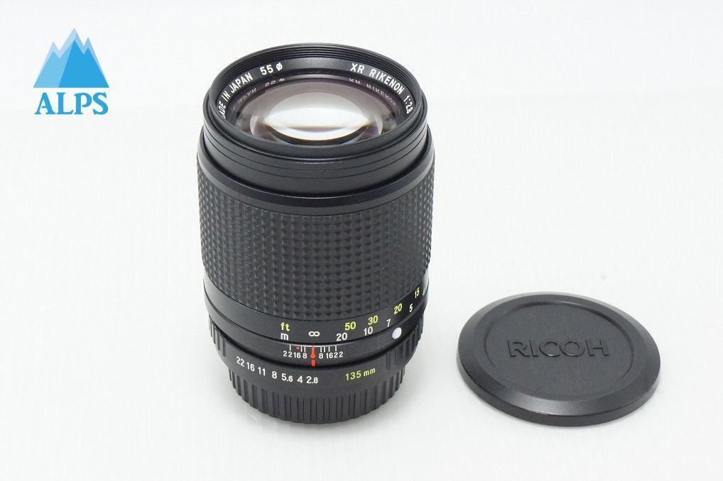 美品 RICOH リコー XR RIKENON 135mm F2.8 Kマウント MF 単焦点レンズ 260527ap