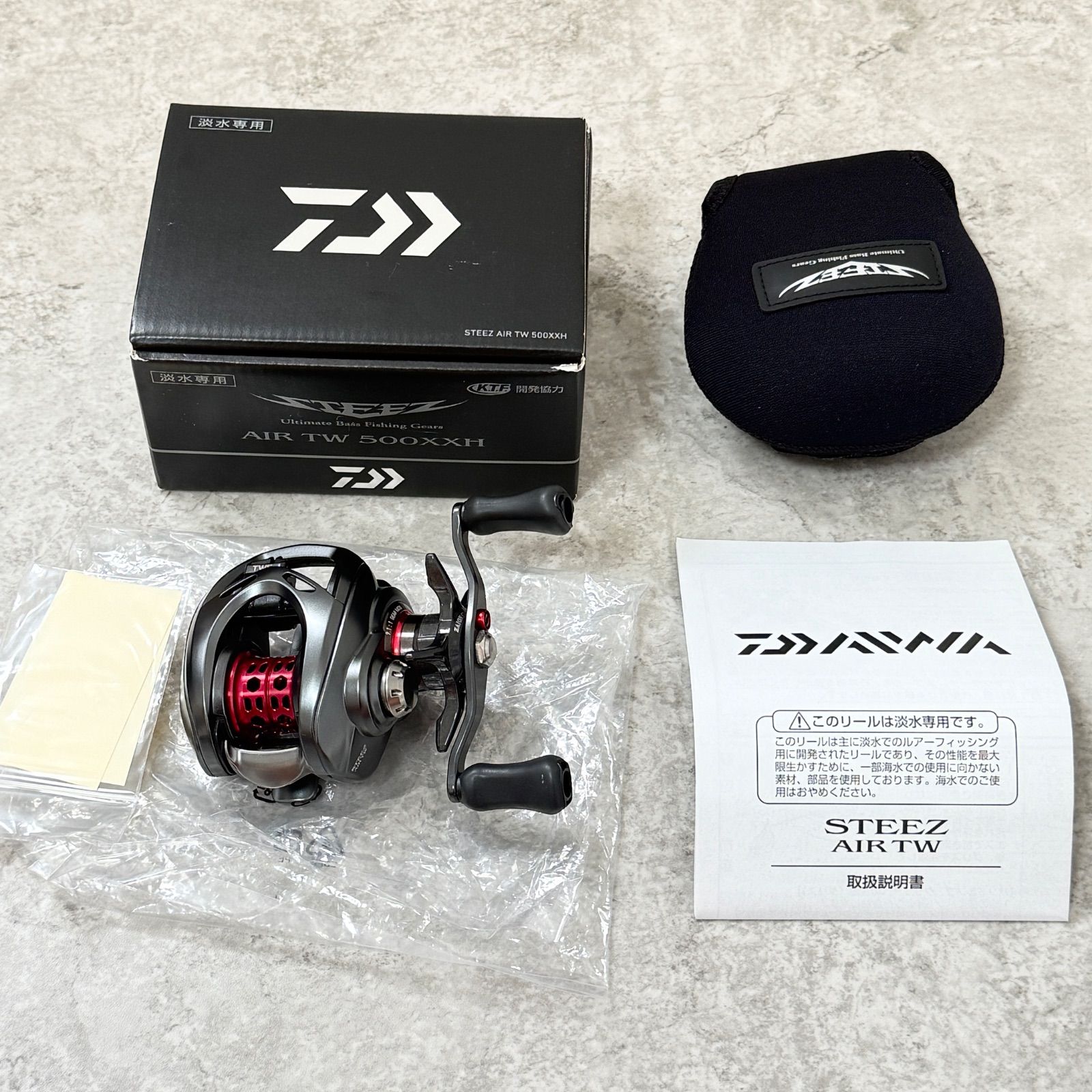 ☆未使用☆ダイワ STEEZ AIR TW 500XXH/DAIWAスティーズ