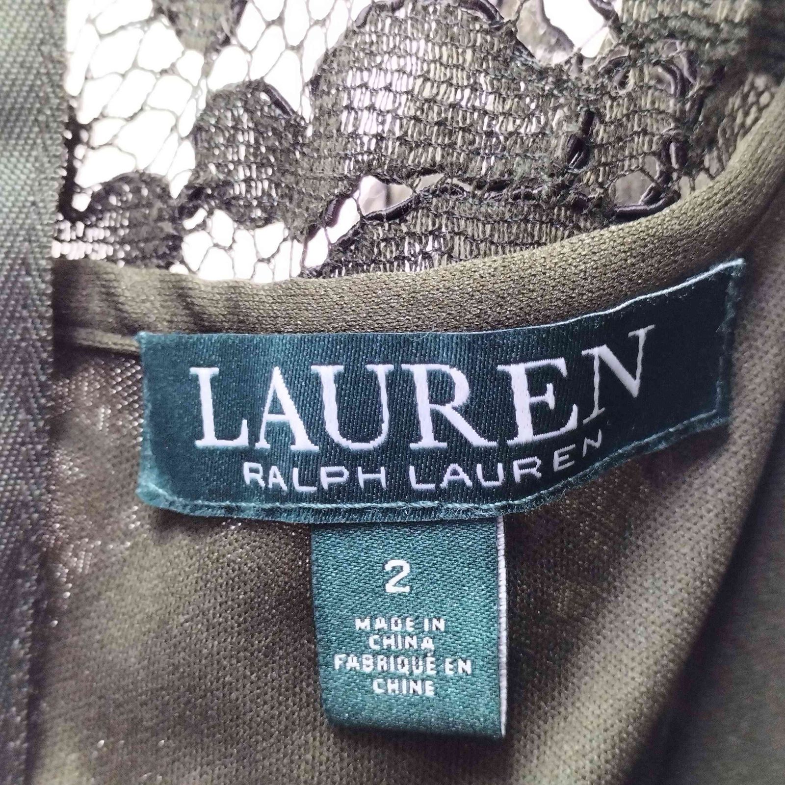 ローレンラルフローレン LAUREN RALPH LAUREN ノースリーブ レース