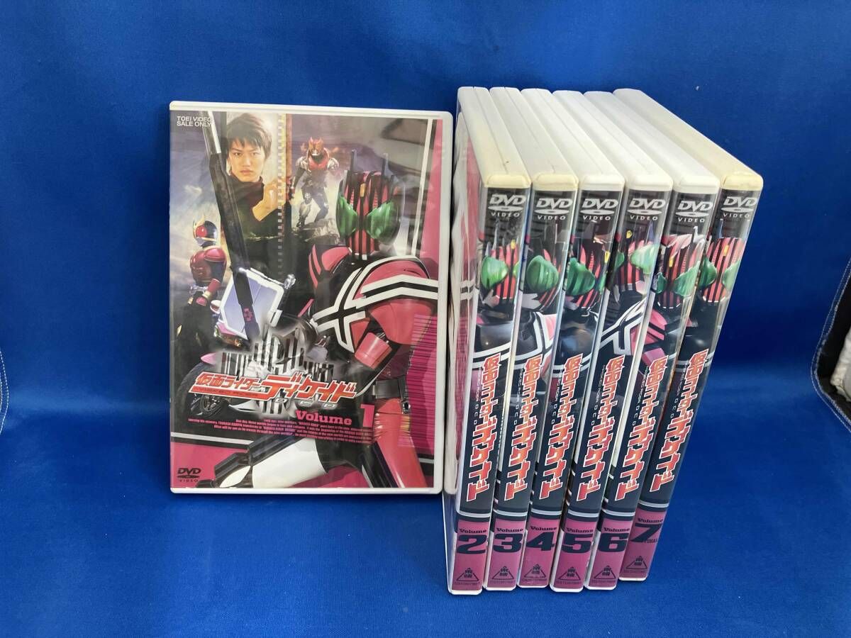 仮面ライダーディケイド Volume 1〜7（全7巻）セット DVD 【※※※】[全7巻セット]仮面ライダーディケイド VOL.1~7 Amazon.co