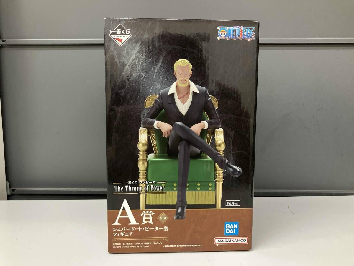 【箱付き】 A賞 シェパｰド･十･ピｰタｰ聖 一番くじ ワンピｰス The Throne of Power ワンピｰス