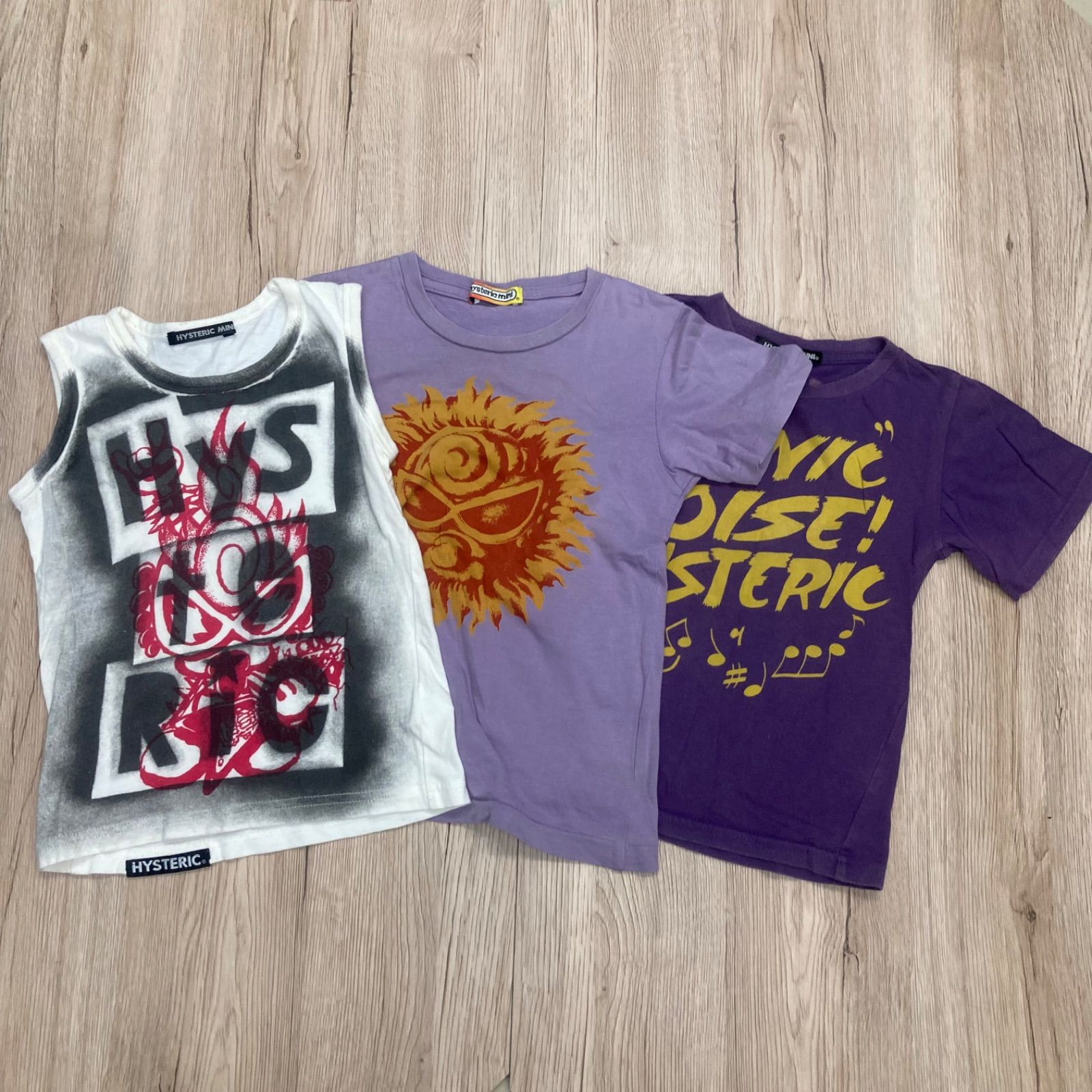 HYSTERIC MINI ヒステリック ミニ Tシャツ 半袖 タンクトップ 110cm 