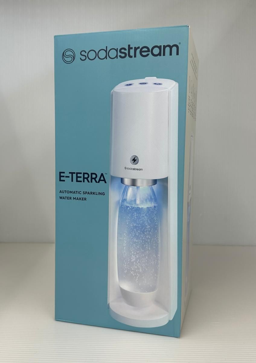 【未使用】sodastream ソーダストリーム E-TERRA ボトル消費期限2028/3 炭酸水メーカー (2606052)