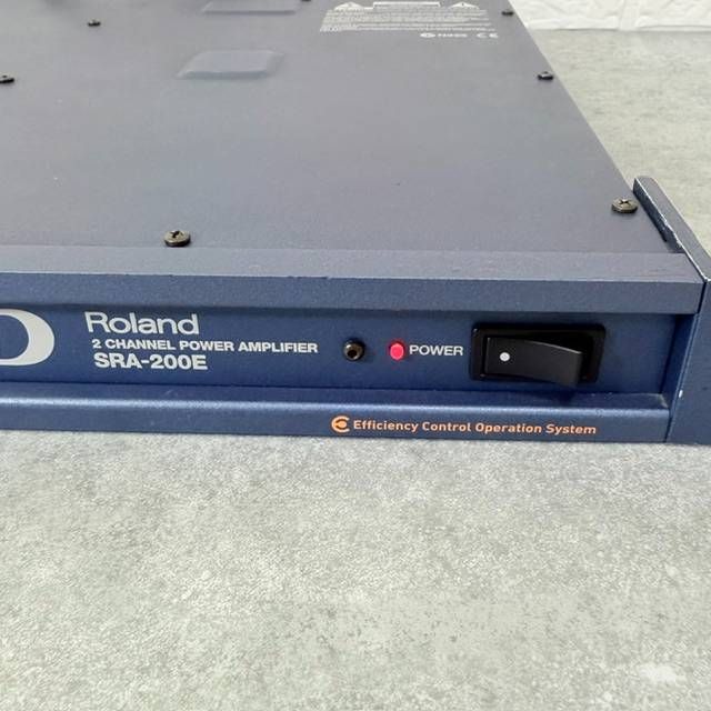 パワーアンプRoland SRA-200E Roland ローランド パワーアンプ SRA-200E - メルカリ