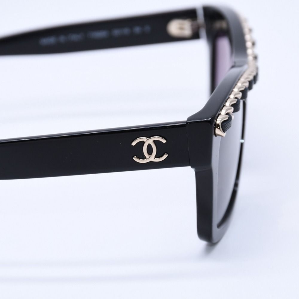 極美品 CHANEL シャネル レクタングル シェイプ サングラス 71626A