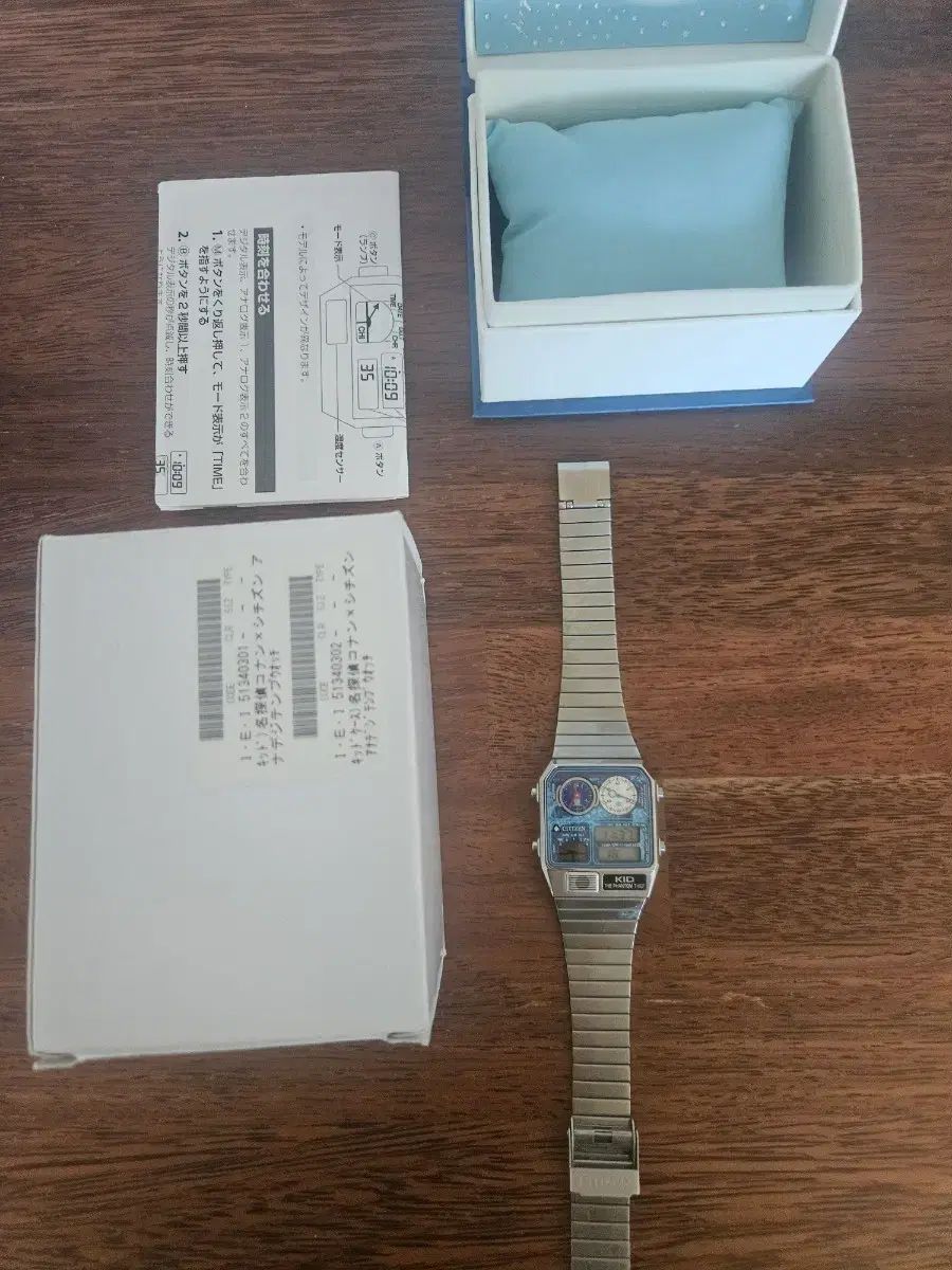 シチズン アナデジ TEMP コナン コラボ 怪盗キッド EDITION 時計
