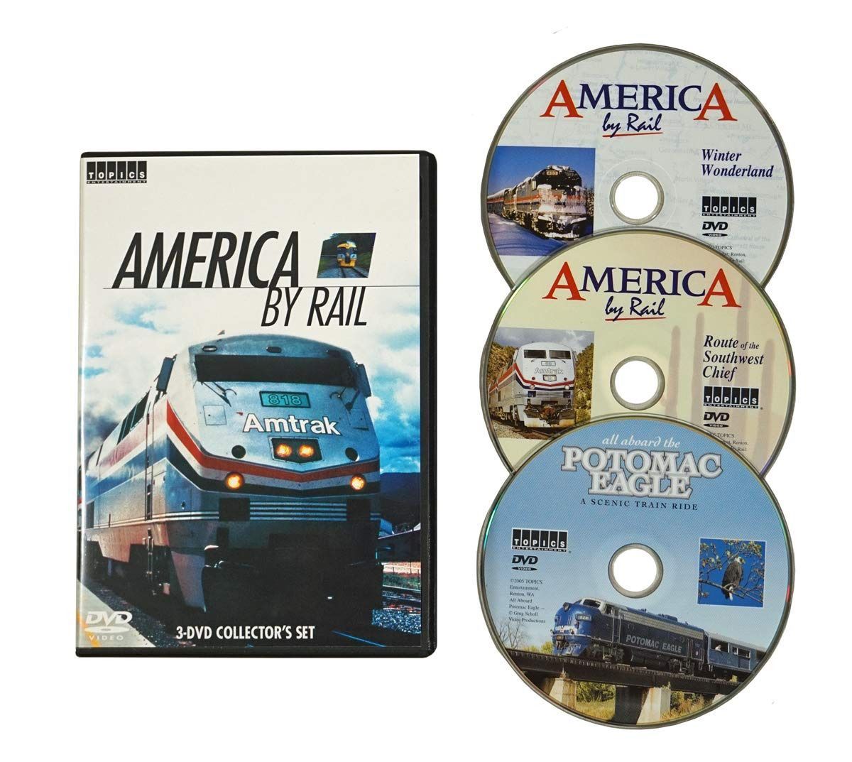 Dvd Maximum: America By Rail - 3pk