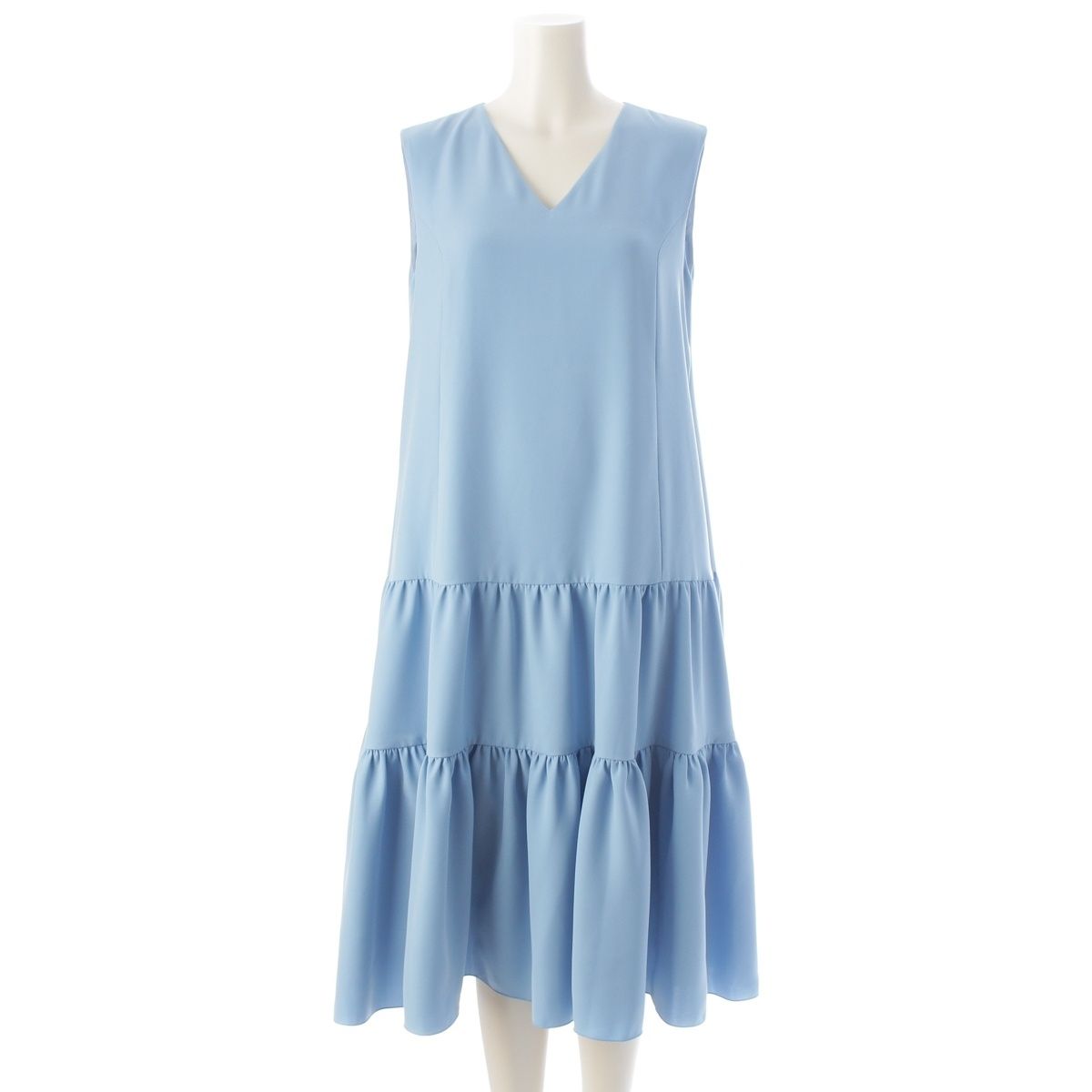 フォクシー ニューヨーク 26年 Loulou ノースリーブ ワンピース ドレス 