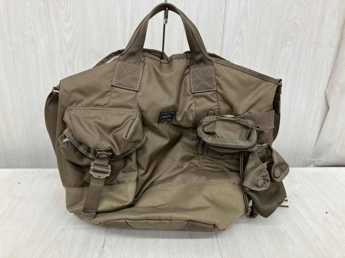 PORTER ポーター トートバッグ ALL BUCKET TOTE ベージュ