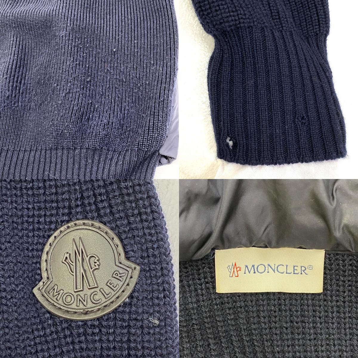 加古川店】 中古 MONCLER | モンクレール ダウンジャケット MAGLIONE