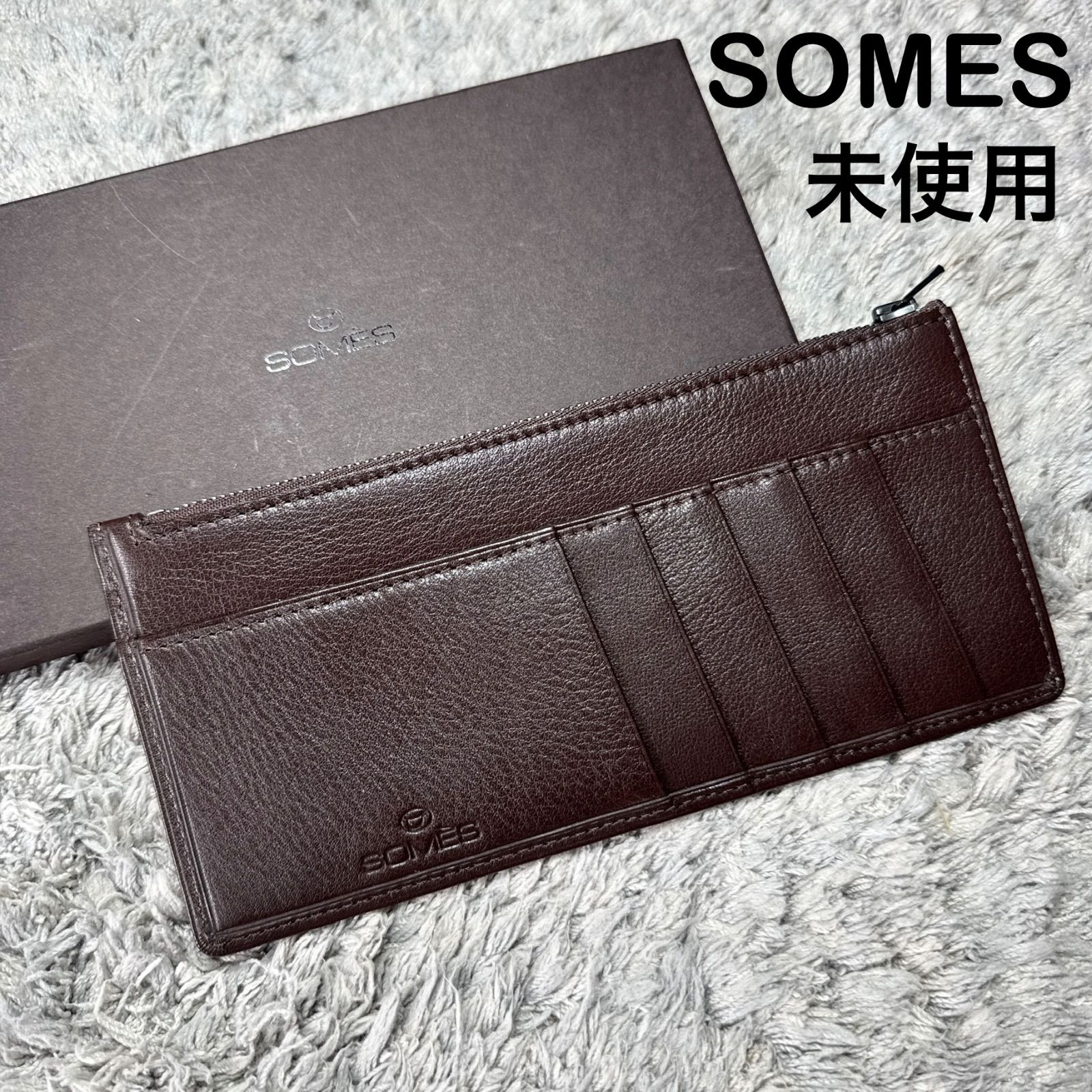 未使用】SOMES SADDLE ソメス 長財布 本革 レザー 箱付き - メルカリ