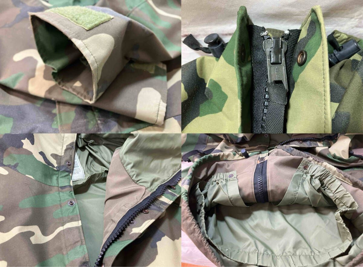 US ARMY/マウンテンパーカー/ECWCS GEN1 GORE-TEX PARKA/前期型/古着/ カーキ /迷彩/ Sサイズ