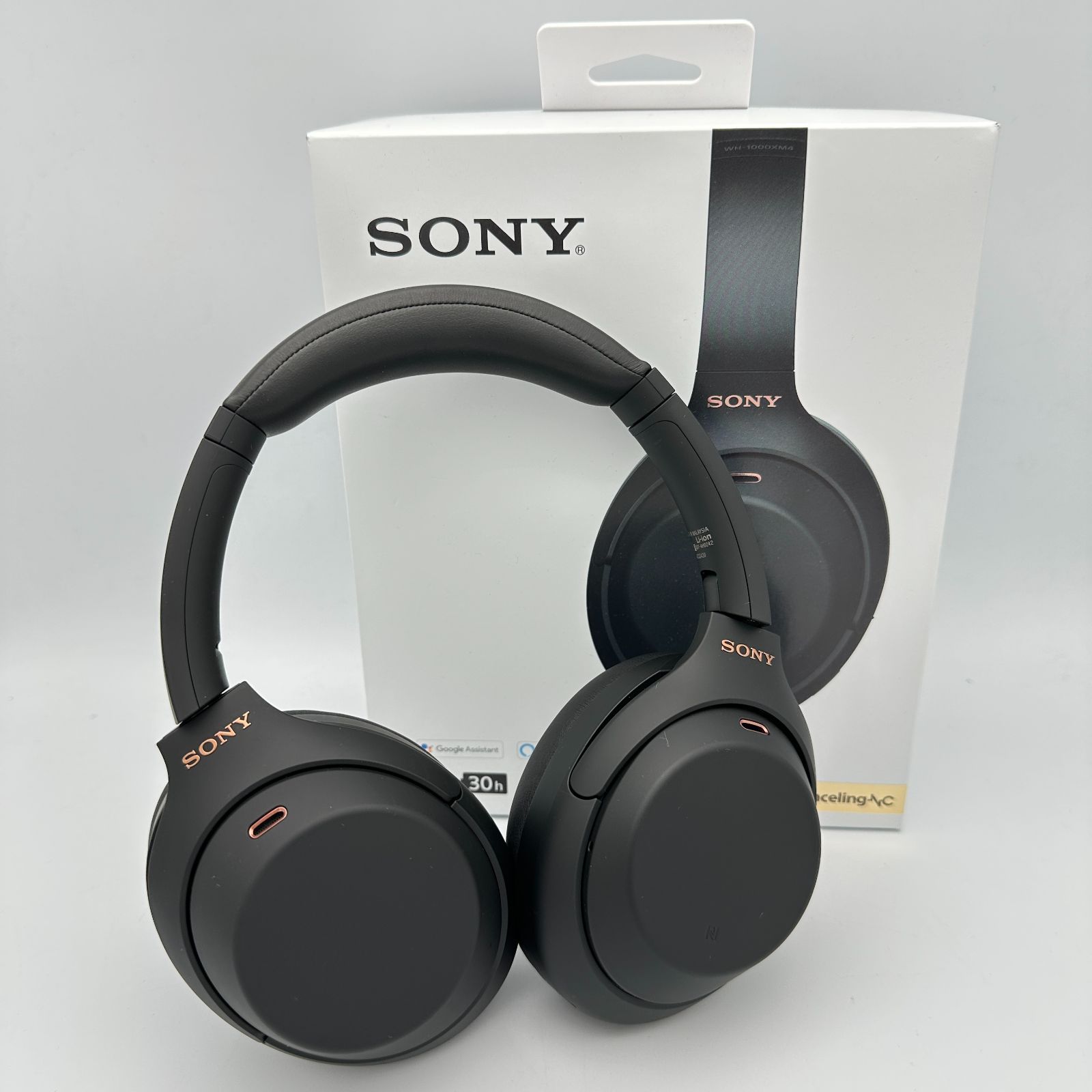 【中古・美品】 SONY ソニー ワイヤレス ヘッドホン ノイズキャンセリング WH-1000XM4 ブラック