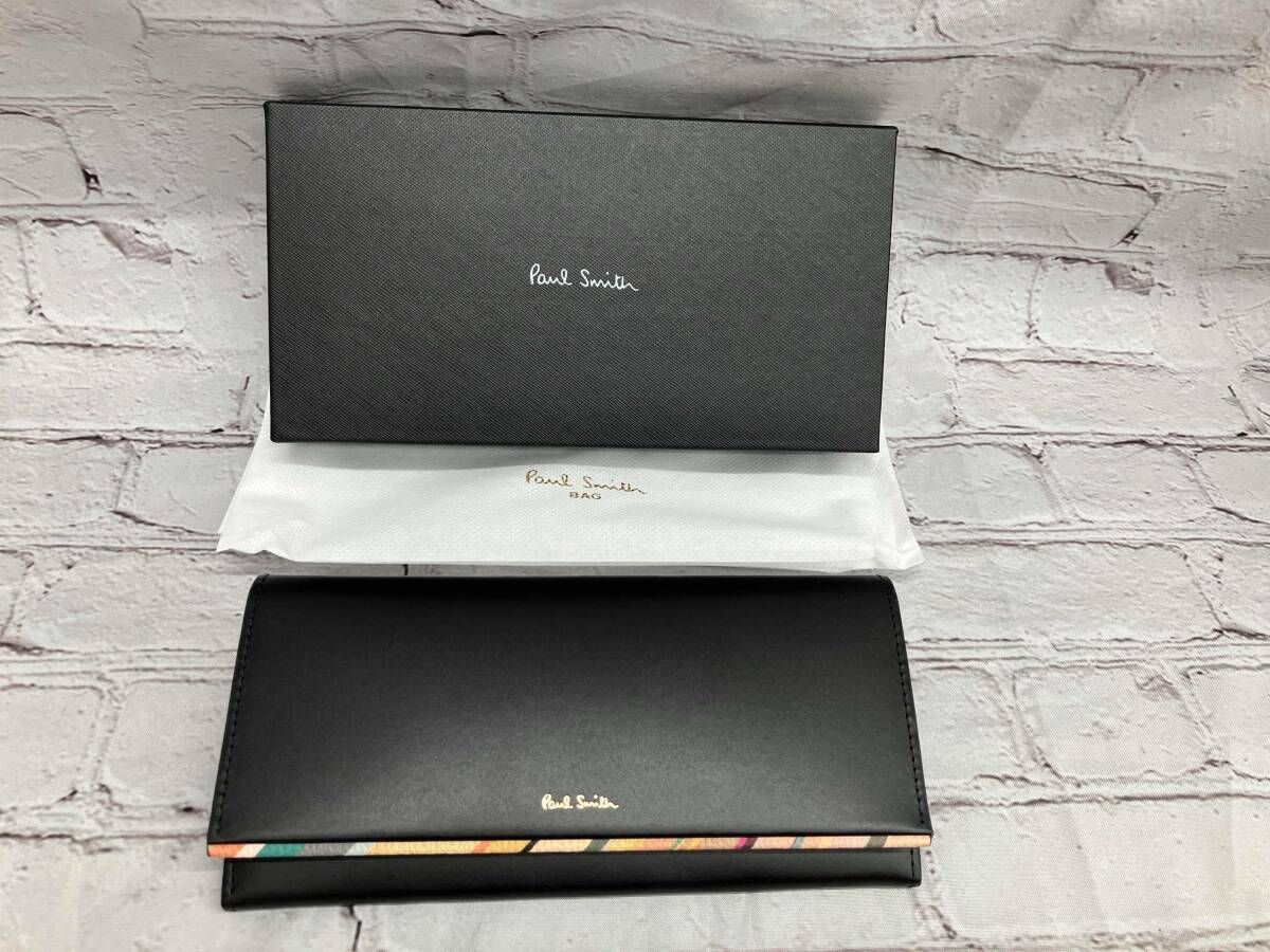 PAUL SMITH/長財布／マーガレットプリントトリム 長財布 ポールスミス