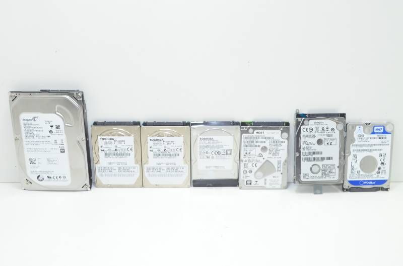 Seagate/HGST/WD 500GB HDD 7台 ジャンク - メルカリ
